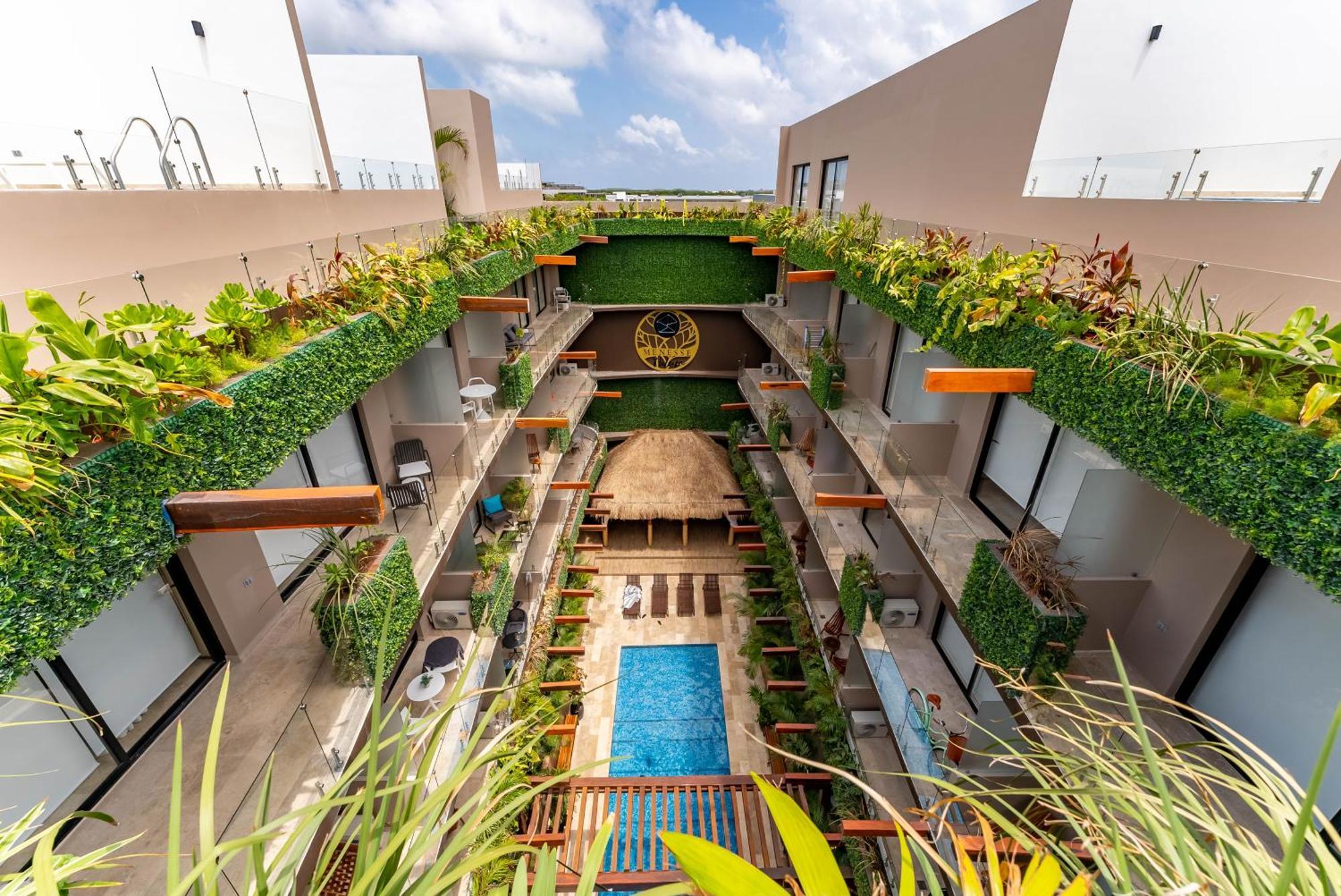 Menesse Apartments 图卢姆 外观 照片